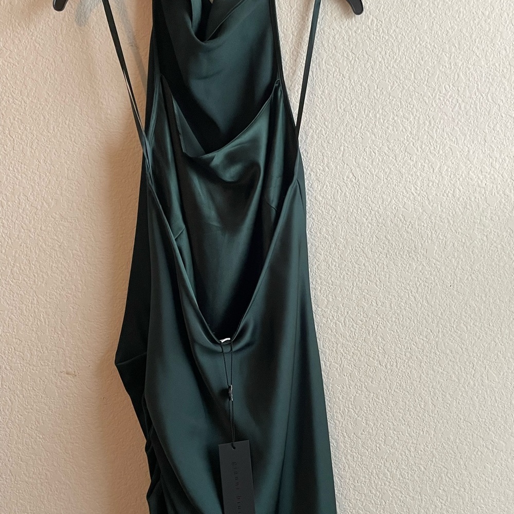 Gianni Bini Dark Green Mini Dress - Picture 4 of 10